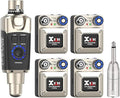 Xvive U45R4 Wireless in-Ear Monitor System Set with One Transmitter and Four Receivers