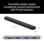 Sony BRAVIA Theater Bar 8 Sound Bar and SA-SW5 Wireless Subwoofer