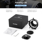 VILTROX PL-X Lens Adapter, Lens Converter Ring Camera Lens Mount Adapter Ring Compatible with PL Lens to Fuji X-Mount Cameras X-Pro1/X-Pro2/X-E1/X-E2/X-E2s/X-E3/X-H1/X-T1/X-T2/X-T3