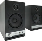 Audioengine A2-HD (HD3) Bluetooth PC and Computer Desktop Speakers with aptX HD - USB, RCA, Headphone for Music Gaming Movies Studios Dorms Bedrooms Offices