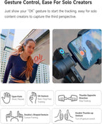 FeiyuTech Scorp MINI 3 Gimbal Stabilizer for iPhone, 3-Axis Smartphone Gimbal Built-in AI Tracking Module,Phone Gimbal with Cooling Fan and Integrated Grip Design, Touch Screen, 2KG(4.41lb) Payload