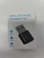 Smof USB Bluetooth Audio Adapter for PS5, PS4,Switch,Mac. Compatible Bone Conduction Headsets Wireless Audio Transmitter Dongle with aptX Low Latency Support, USB Bluetooth 5.2 Adapter