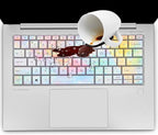 Keyboard Cover for HP EliteBook 830 835 840 845 1040 G9 G10 2024 2023 2022 13.3 14 inch Laptop Accessories Keyboard Protective Skin (Not fit The 830/840/845/1040 G8 G7 G6 G5 G4 G3)-Iridescent
