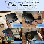 MOBDIK Privacy Screen Protector Compatible with iPad Pro 11 Inch (2022&2021&2020&2018) & iPad Air 5th / 4th Generation (2022&2020), Anti Spy, 9H Tempered Glass, EZ Kit 1 Pack
