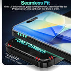 3 Pack Flexible Film Screen Protector for iPhone 16 Pro, Non-breakable Soft TPU Hydrogel Film for iPhone 16 Pro Screen Protector Film (NOT Glass)