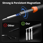 STREBITO Precision Screwdriver Set 64 in 1 Small Screwdriver Set with Torx, Triwing, Pentalobe Star, Mini Repair Tool Kit for Computer, PC, Laptop, Phone, PS5, XBOX, Switch, Eyeglasses, Electronic