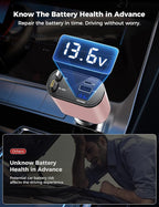 【Upgraded】 SUPERONE Retractable Car Charger 4 in 1, Fast Car Phone Charger with Cord 2.6ft, USB C Car Charger Adapter, Compatible with iPhone 15/15 Pro Max/14/13/12/11, Galaxy, Pixel