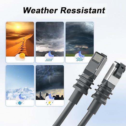 16.4FT RJ45 Cable Coupler RJ45 Inline Coupler Ethernet Coupler Ethernet Extension Cable Ethernet Cable Extender, for Starlink Gen3, Starlink Mini, Router, PC, Network Switch, Xbox, PlayStation