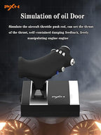 PXN-2119Pro Flight simulator controls Flight Stick with Vibration for xbox one/P4/pc Windows 7/8/10 (P4/xbox one need Original handle guide)（Not Support Mac Systems PS3/ PS5/xp/vista）