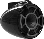 wet sounds Rev 8 Black V2 Revolution Series 8" Black Tower Speakers w/Swivel Clamp Base Mount