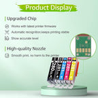280XXL 281XXL Ink Cartridges Replacement for Canon PGI-280XXL CLI-281XXL Compatible for PIXMA TR7520 TR8520 TS6120 TS6220 TS8120 TS8220 TS9120 TS9520 TS6320 TS9521C Printer (5 Pack)