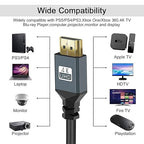 Twozoh Coiled HDMI Extender Cable - 4K UHD Support, 3D, 1080p, HDMI 2.0a/b/1.4a (Extend up to 1.5M/5FT)