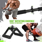 Cable Machine Attachment，LAT Pulldown Attachments Upgraded 1.3 Inch Comfort Grip Cable Attachments for Gym, Triceps Rope Bar,V Bar ,Double D Bar,Homr Gym Accessories