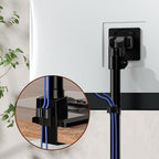 Monitor-Arm Ultrawide Heavy Duty 24-57'' - Aluminum Single Monitor Mount Holds up to 59.4lbs, Adjustable Desk Mount Stand, VESA75/100/200mm, Black