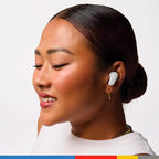 Skullcandy Dime Evo Wireless Earbuds, Bluetooth Headphones, Noise Isolating Fit, Up to 36 Hours Battery, Microphone for iPhone Android, Easy Carry with Clip-Anywhere Case - Bone
