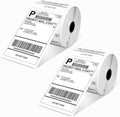 4x6 Thermal Shipping Label, Shipping Address Labels (2 Rolls of 500 4x6 Roll Labels) - Compatible with Nelko, JADENS, beeprt, ASprink, Rollo, Zebra, Omezizy and Other Thermal Printers