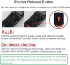 PHOLSY S8 Timer Remote Control Cable with Intervalometer for Sony a1 a9 a9m2 a7 a7M2 a7M3 7RM2 a7RM4 a7S a7SM3 a7SM2 a3500 a6600 a6500 a6100 RX100M5 RX100M6 RX100M7 HX99 HX90 HX350 HX400