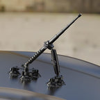MINIFOCUS Suction Car Mount for Insta360 X5, X4, X3, 5 in 1 Suction Cup Camera Mount Kit with 2in1 Extension Pole, Compatible with Insta360 GoPro Action Camera(Includes 45inch Invisible Selfie Stick)