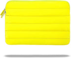 ANECDOTE Laptop Case 15-16 Inch – A Perfect Laptop Sleeve - Compatible with MacBook Air/Pro 15 inch M3 M2 M1 Chip Pro Max 2023-2021 – Fits Well, Made of 100% Nylon with Aesthetic Design (Neon Yellow)