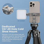 SMALLRIG Metal Phone Mount with Baseplate for Arca-Swiss,Compatible for DJI RS 4 Mini & RS 3 Mini, Cell Phone Mount Adapter Support Free Adjustment Joints, Phone Tripod Mount for iPhone 16 15-5338