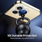 UniqueMe Compatible for 3 Pack iPhone 15 Pro/iPhone 15 Pro Max Camera Lens Protector, [Drop Protection] [Case Friendly] 9H Tempered Glass Camera Cover Screen [2023 New Version]- Gold