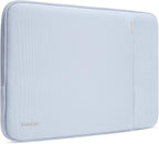 tomtoc 360° Protective Laptop Sleeve for 13-inch New MacBook Air M4/A3240 2025, M3/A3113, M2/A2681 M1/A2337 A2179 A1932, 13-inch MacBook Pro M2/A2686 M1/A2338, Water-Resistant Computer Case Bag