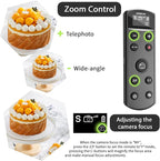 for Sony Camera Wireless Remote Control,Rechargeable Shutter Release with OLED Screen for Sony ZV-1,ZV-E10, A6400, A6700, A7C,A7III,A7IV,RX100 VII, DSC-RX0 II,DSC-RX100 VII, Replace RMT-P1BT