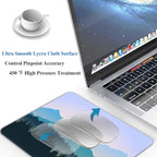 Mountain Landscape Mouse Pad, During Sunrise Mouse Pad for Design, Anti-Slip Rubber Base Wireless Mouse Pads for Laptop