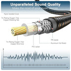 EMK 90 Degree RCA Subwoofer Cable 24K Gold-Plated Connector Nylon Braided Double Shielded – Support Digital & Analog Signals for Amplifier, Home Theater, Hi-Fi System,Subwoofer Black/6.6ft/2m