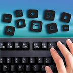 Adesso AKB-425UB - Easytouch Rackmount USB Touchpad Keyboard, Black