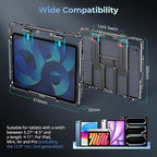 SMALLRIG Universal Metal Cage for iPad, Tripod Mount Adapter Monitor Fits for iPad Pro 12.9, Air, Mini and More, with 1/4"-20, 3/8"-16 Holes, Cold Shoe Mount - MD5059