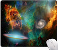 Mouse Pad, Galaxy Mouse Pad, Square Waterproof Mouse Pad Non-Slip Rubber Base MousePads for Office Laptop, 9.5"x7.9"x0.12" Inch(Deep Space)