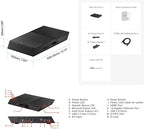 Asustor Flashstor 12 Pro FS6712X - 12 Bay Pure M.2 SSD NAS Network Storage Enclosure, Quad-Core 2.0GHz, 12 M.2 SSD Slots, 10GbE Port, 4GB RAM DDR4 (Diskless)