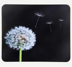 Mouse Pad, Gaming Mouse Pad, Non-Slip Rubber Base Mouse Mat with Designs for Laptop, Computer & Office, 9.5 x 7.9 x 0.12 inches (Dandelion 2)