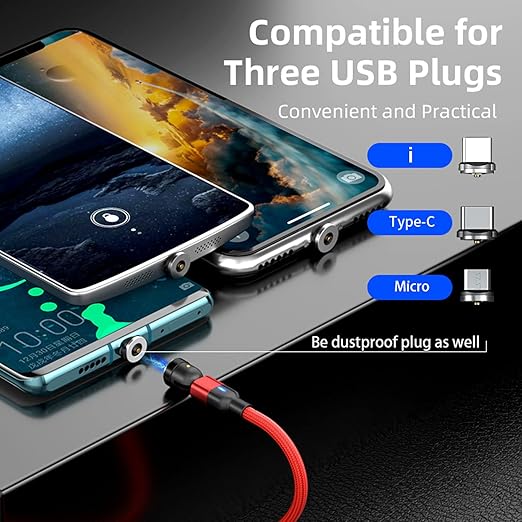 Magnetic Connector Tips Head for Type C Android Devices (9 Pack), Magnetic Phone Cable Adapter