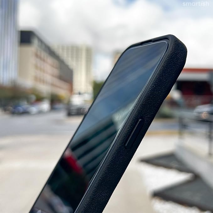 Smartish® iPhone 16 Pro Screen Protector + Camera Lens Covers - Tuff Sheet - 2-Pack Tempered Glass 9H Easy Install Frame Case-Friendly - Dynamic Island for Apple iPhone 16 Pro - Clear 2-Pack