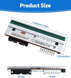P1004230 Genuine Printhead for Zebra 110Xi4 110XiIV, New OEM Print Head Replacement for Zebra Thermal Barcode Label Printer 203dpi Original Optimal Print Quality Extended Life