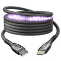 Statik MagStack USB A to Lightning Cable MFi Certified, Clutter-Free Magnetic Charging Cable, Anti-Tangle Phone Charger Cord, 12W, Compatible with iPhone 14 Pro Max, 13 12 11, 6FT/2M