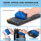 COLORCORAL Universal Cleaning Gel for Office Electronic Products Keyboard Cleaner Dust Cleaning Gel for Car Interior Cleaning,Car Putty Reusable Slime goo, Magic Cleaning Putty for Vehicle Vents