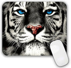 Mouse Pad, Gaming Mouse Pad, Non-Slip Rubber Base Mouse Mat with Designs for Laptop, Computer & Office, 9.5 x 7.9 x 0.12 inches (Tiger face)