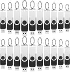 Bulk Flash Drives 1GB 100 Pack, Wooolken USB 2.0 Thumb Drives Pack Memory Stick USB Drive Pendrive for PC Laptop Computer (Black)