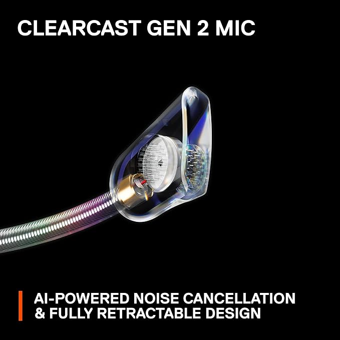 SteelSeries Arctis Nova Pro Wireless Multi-System Gaming Headset - Premium Hi-Fi Drivers - Active Noise Cancellation - Infinity Power System - Stealth Retractable Mic - PC, PS5/PS4, Switch, Mobile