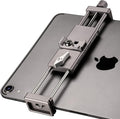 Full Metal Tablet Tripod Holder – Compatible with iPad mini, Air, Pro | 1/4" Screw & ARCA Dovetail Mounts | Universal Tablet Clamp Adapter