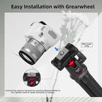 Camera Tripod, Famall Flexible Tripod Stand for Phone with Cold Shoe Phone Mount for iPhone Canon Nikon Sony Cameras