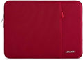 MOSISO Laptop Case 13 inch, 13 inch Laptop Sleeve Compatible with MacBook Air M4 M3 M2 M1 2025-2018 / Pro M2 M1 2025-2016, Polyester Vertical Computer Sleeve Bag with Pocket, Red