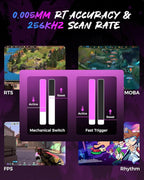GravaStar Mercury V75 Pro 75% Hall Effect Magnetic Switch Gaming Keyboard-Neon Graffiti
