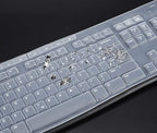 Keyboard Cover for Logitech MK370 MK295 MK270 K270 Keyboard, Logitech MK370 MK270 K270 Keyboard Skin Protector - Clear