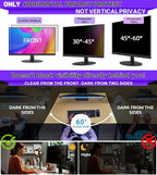FILMEXT [2023 Upgrade Removable Computer Privacy Screen Filter for 28 inch Frameless Monitor, Anti Spy Blue Light Filter, Anti-Scratch, Easy On/Off Screen Protector for 16:9 Aspect Ratio