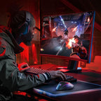 Redragon Wireless Gaming Mouse, MMO Gaming Mouse UP 16,000 DPI, 16 Macro Programmable Buttons, RGB Rechargeable with 12 Side Buttons, 70Hrs for PC Laptop MOBA FPS, M901P-KS