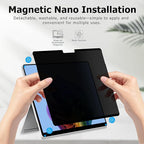 Adeway Magnetic Privacy Screen for Surface Pro 12 inch (2025), Anti-Glare, 30° Side View Protection, Washable & Reusable Filter, Bubble-Free Installation